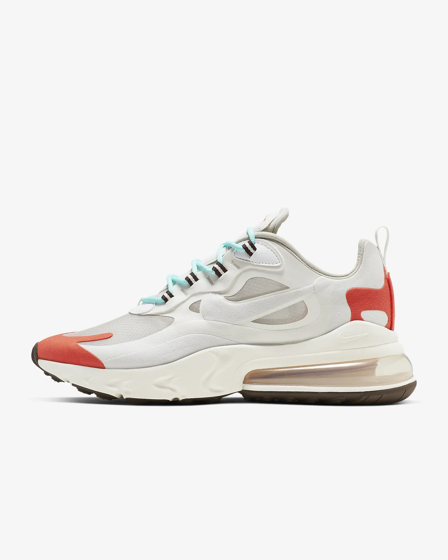 Nike Air Max 270 React 'Light Beige Chalk' Sneaker Shoes Sale Men Size 5.5 - 11 Asics Gel Upcourt 3 Volleyball Shoes