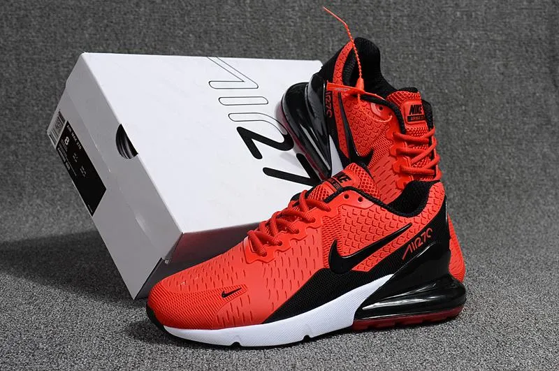 Nike Air Max 270 Red Sneaker Shoes Sale Men Women Size 5.5 - 11 Asics Shoes Kayano 26