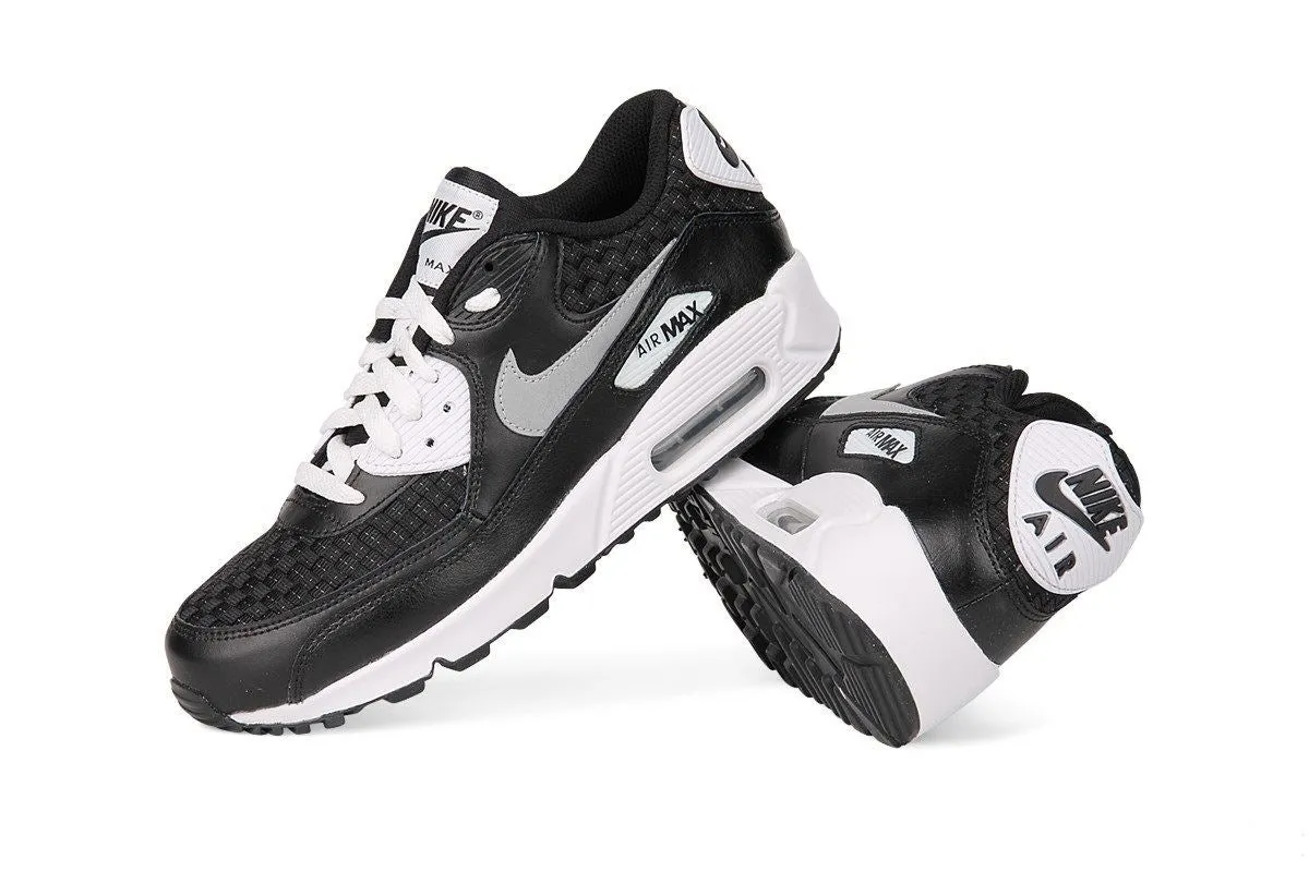 Nike Air Max 90 Prem Mesh (GS) 724882 101 UK 3-6 Asics Shoes With Carbon Plate
