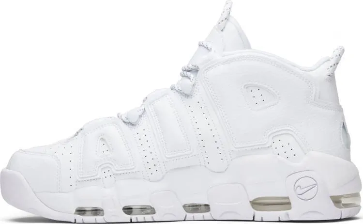 Nike Air More Uptempo 'Triple White' Sneaker Shoes Basketball Men Size US 7 - 13 Asics Running Shoes Speed