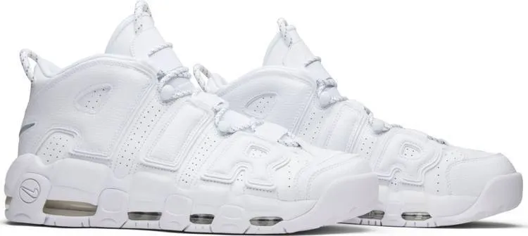 Nike Air More Uptempo 'Triple White' Sneaker Shoes Basketball Men Size US 7 - 13 Asics Extra Wide Tennis Shoes