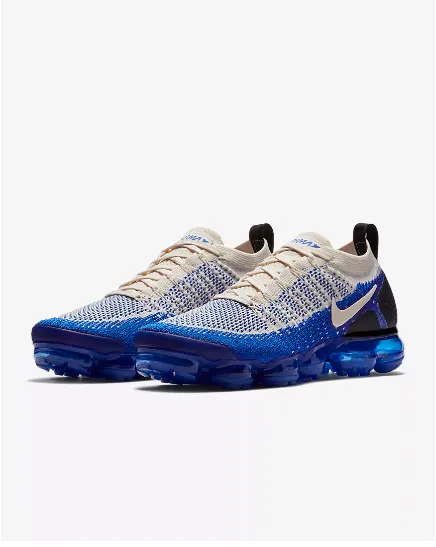 Nike Air Vapormax Flyknit 2 "Racer Blue" Shoes Sneakers Men Sale Size US 7, 8, 8.5, 9, 10, 11 Denali Sneakers
