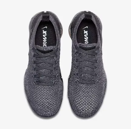 Nike Air Vapormax Flyknit 2 "Cookie Cream" Grey Shoes Sneakers Men !!! CYBER MONDAY SALE !!! Fur Sneakers