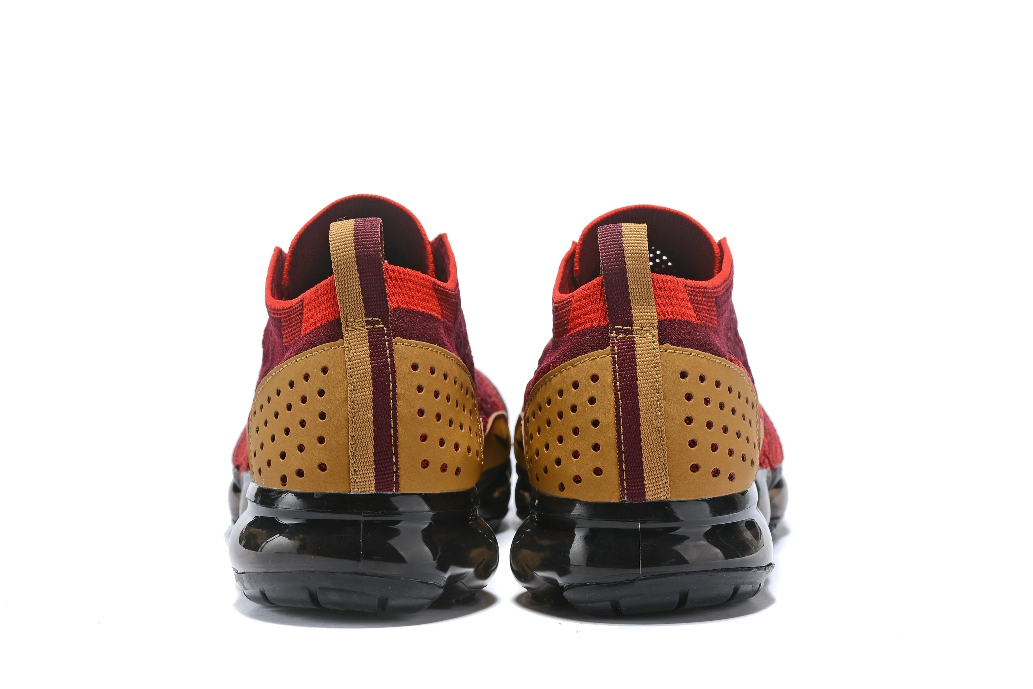 Nike Air Vapormax Flyknit 2 Red Brown Shoes Sneakers Men Sale Size US 7-11 Shoe Laces For Sneakers