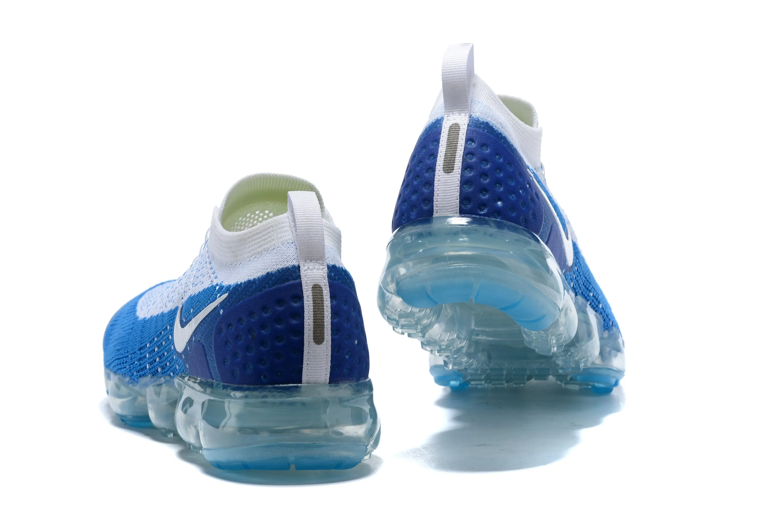 Nike Air Vapormax Flyknit 2 White Blue Shoes Sneakers Men Sale Size US 7, 8, 8.5, 9, 10, 11 Reba Sneakers