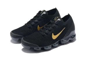 Sneakers New Balance Nike Air Vapormax Flyknit 3 Black Gold White Shoes Sneakers Men Sale Size US 7, 8, 8.5, 9, 10, 11