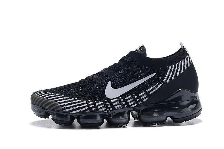 Nike Air Vapormax Flyknit 3 Black White Shoes Sneakers Men !!! CYBER MONDAY SALE !!! Sneakers And Dress Shoes