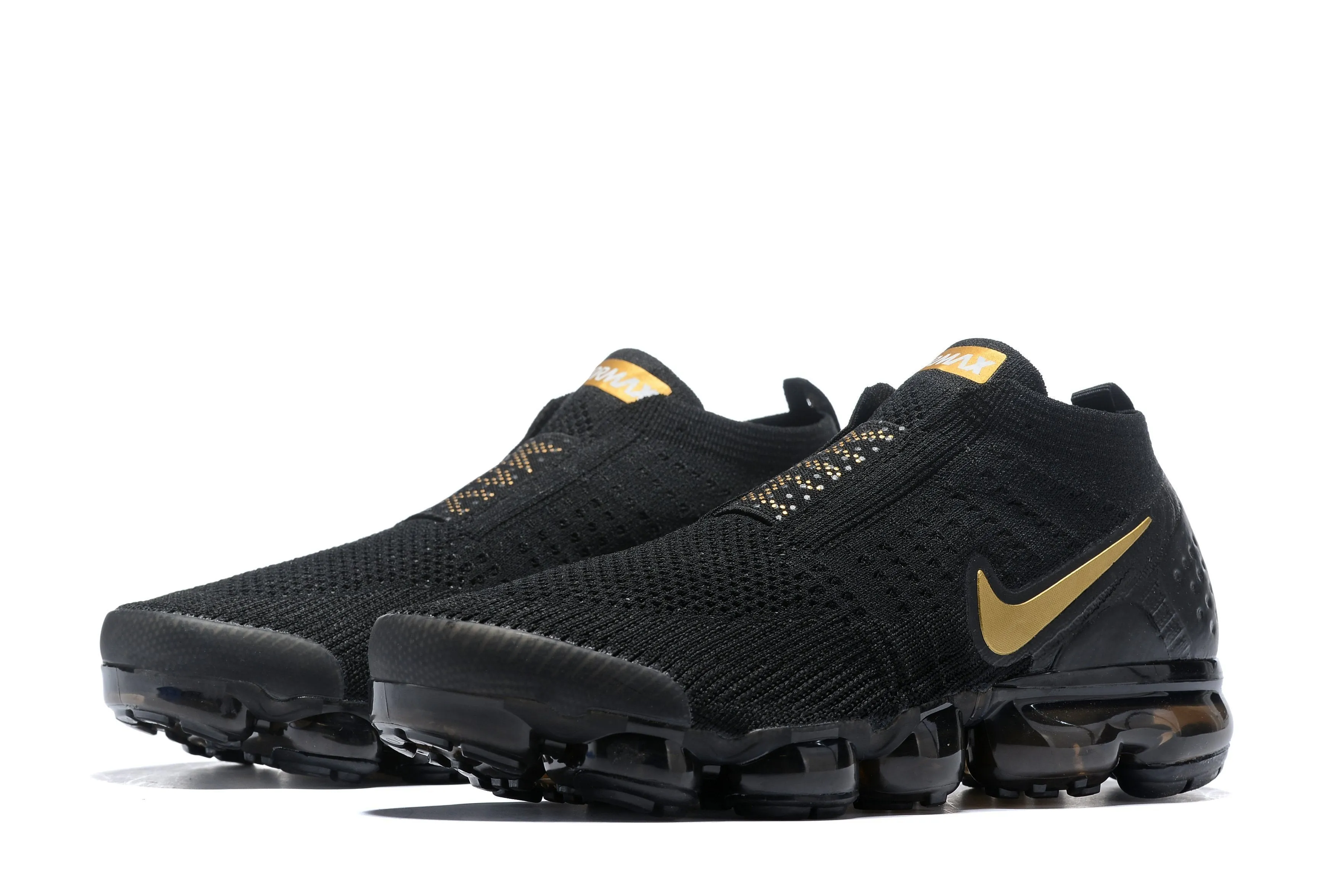 Nike Air Vapormax Moc 2 Black Gold Shoes Sneakers Men !!! CYBER MONDAY SALE !!! Gola Grandslam Sneakers