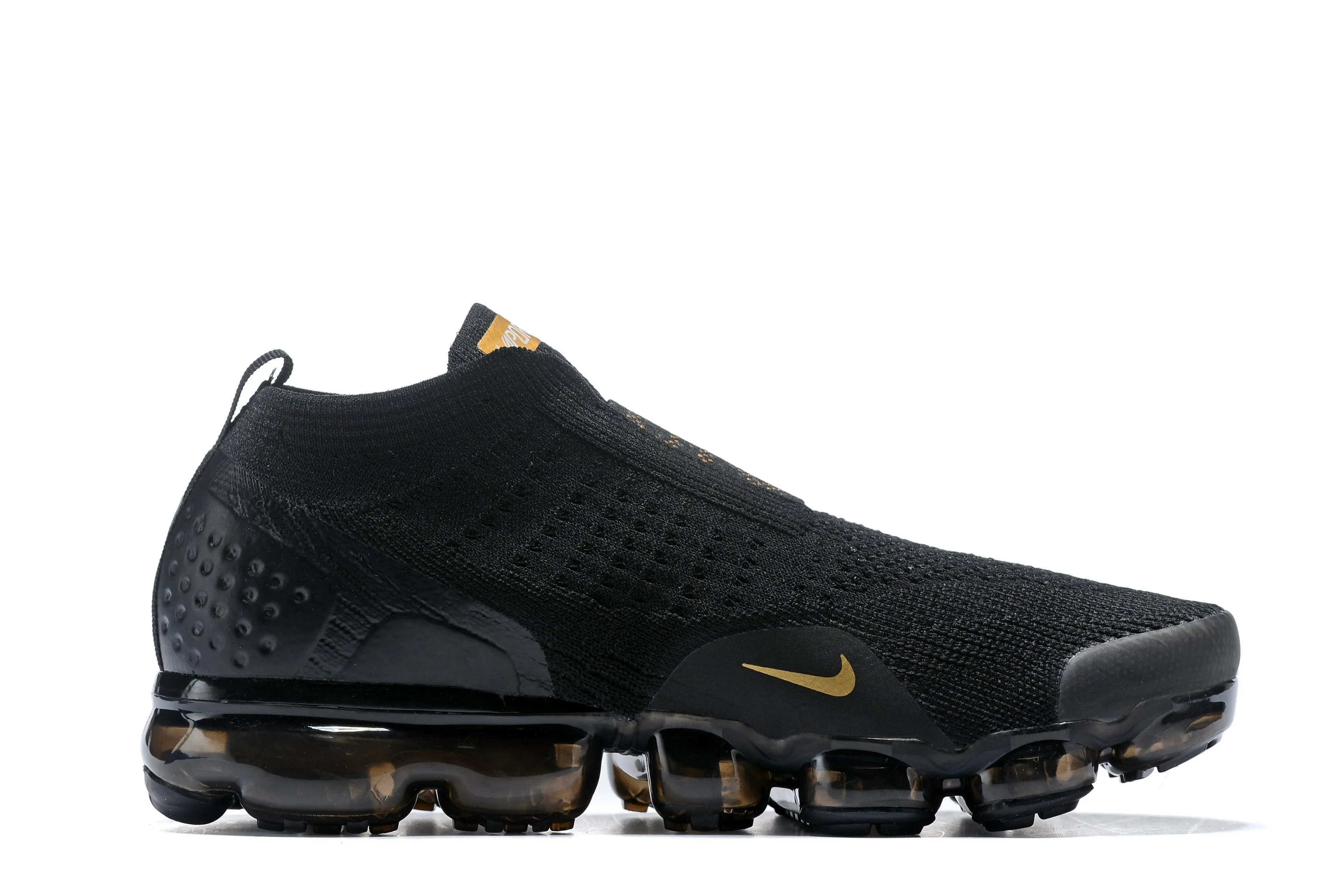 Nike Air Vapormax Moc 2 Black Gold Shoes Sneakers Men !!! CYBER MONDAY SALE !!! Louis Vuitton Slip On Sneakers