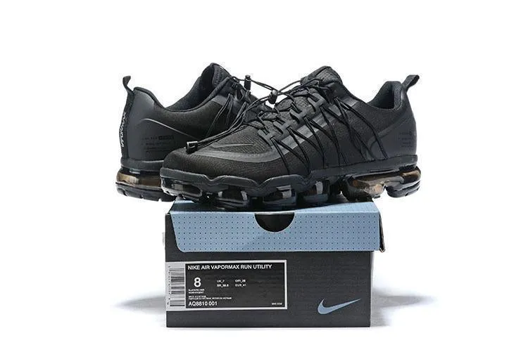 Nike Air Vapormax Run Utility All Black Shoes Sneakers Men Sale Size US 7-11 Es Sneakers Skateboarding
