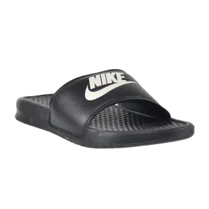 Chick Slippers Nike Benassi JDI Men's Sandals Black/White