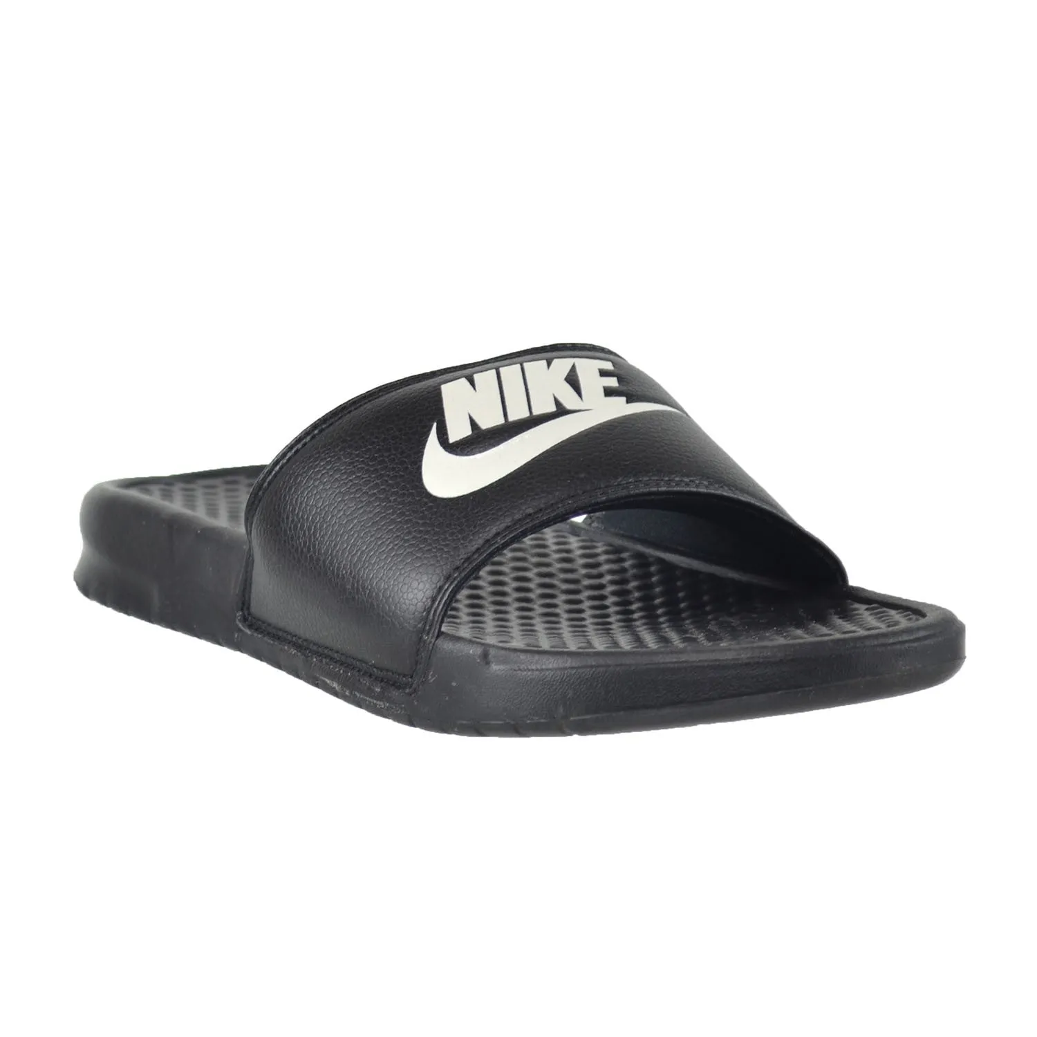 Fluffy Rabbit Slippers Nike Benassi JDI Men's Sandals Black/White