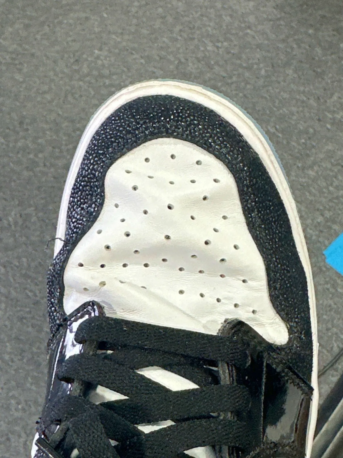 Nike Black and White Air Jordan 1 Low Golf Shoes UK 7.5 Most Breathable Asics Shoe