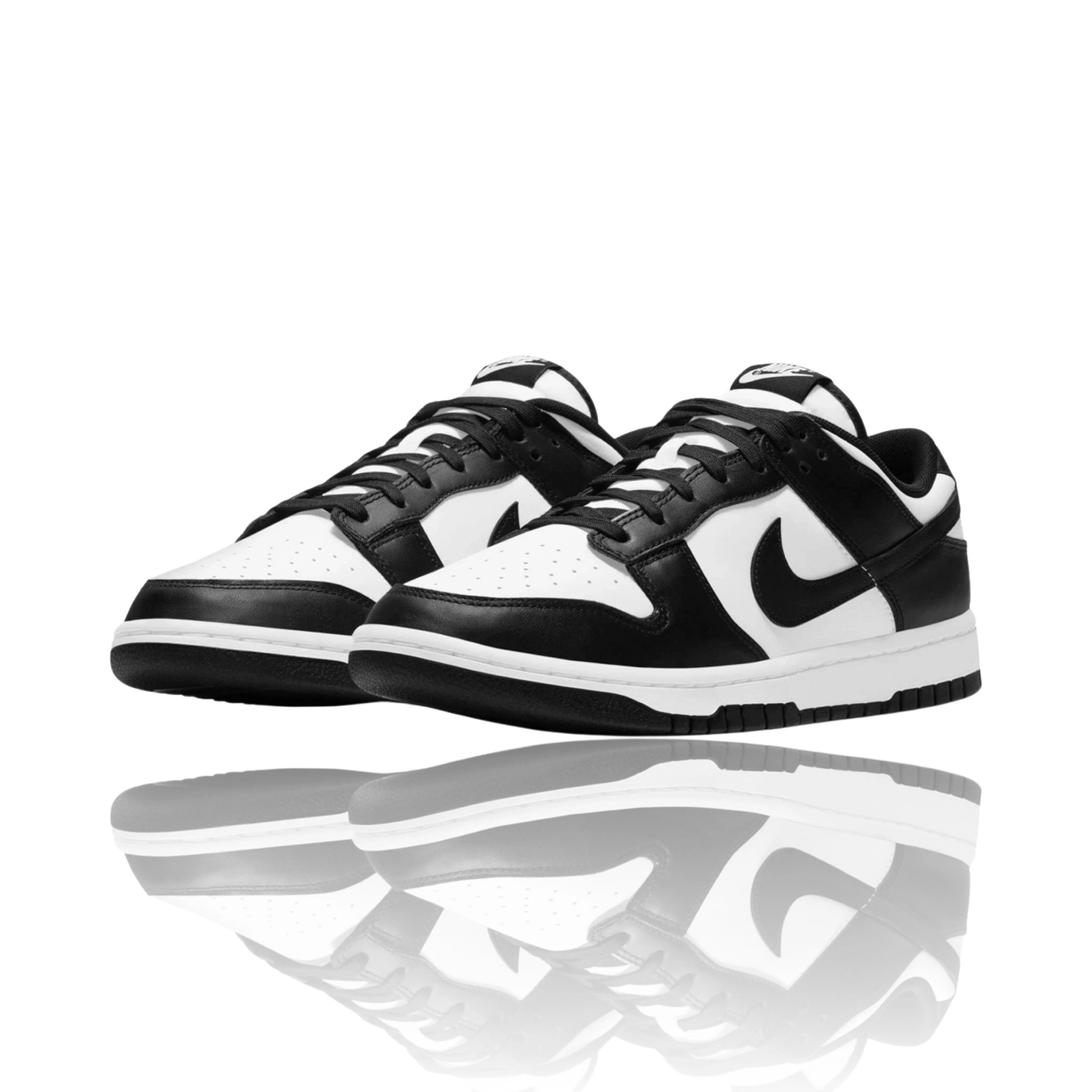 Nike Dunk Low Black White GS Asics Stormer Running Shoes