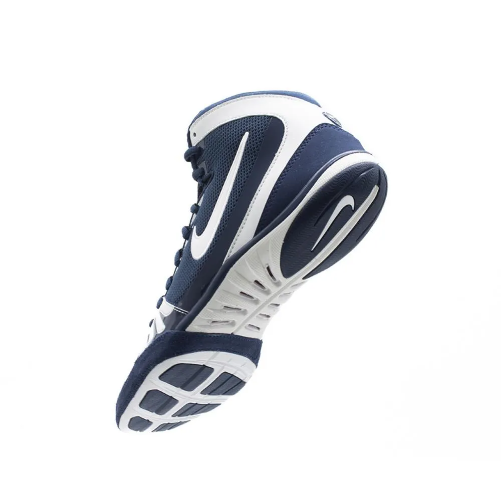 Best Asics Golf Shoes Nike Freek Wrestling Boxing Boots - Navy/White