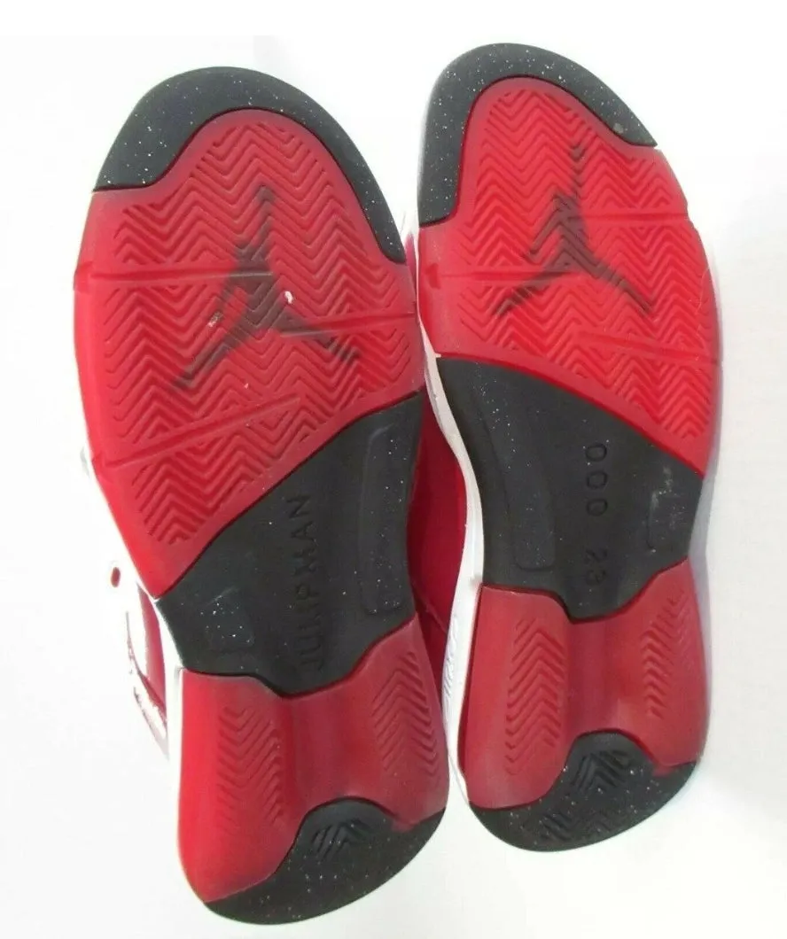 Nike  Kids Air Jordan Maxin 200 White Red Basketball Shoes 7Y Asics Diabetic Shoes