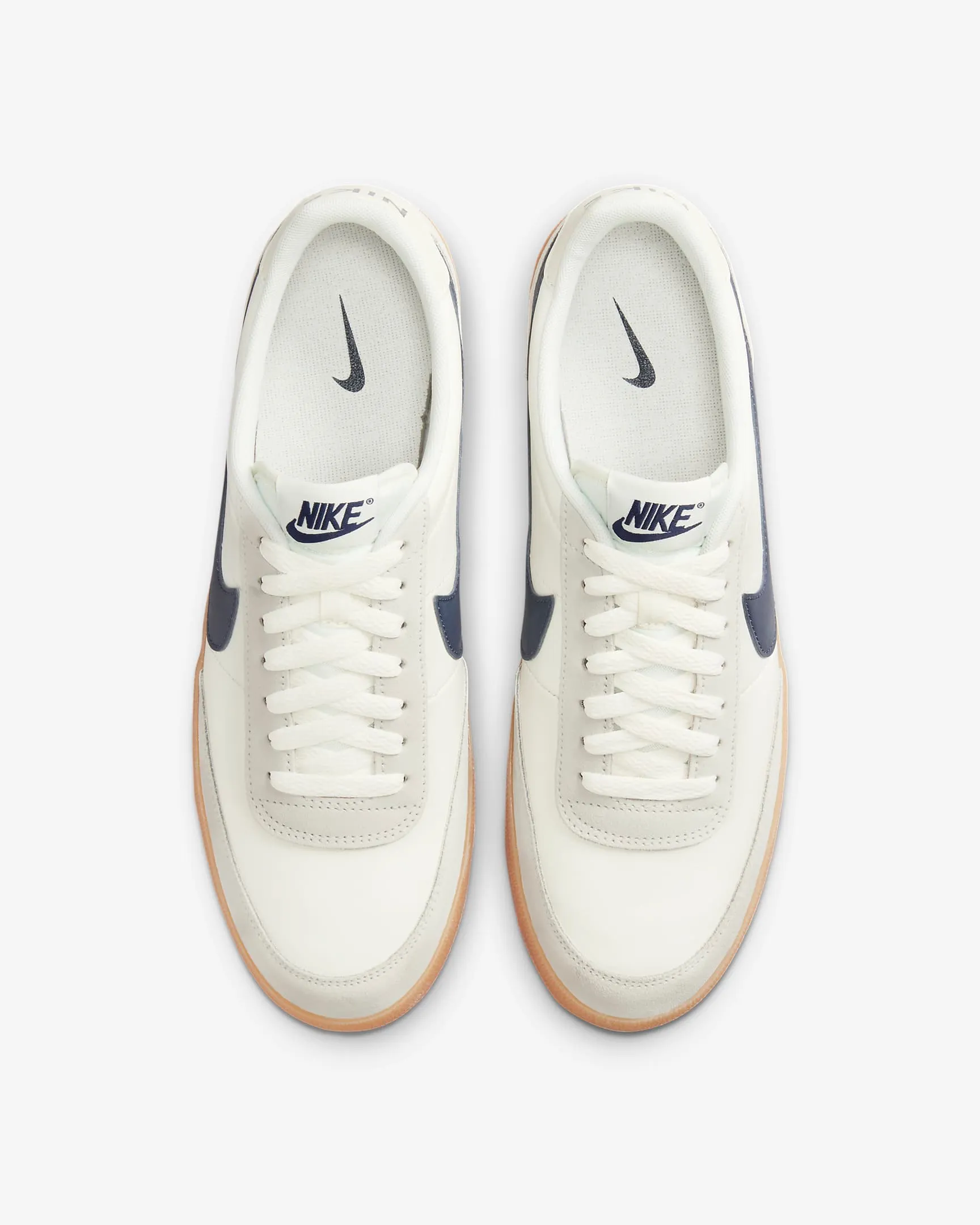 Nike Killshot 2 Leather 432997-107 Sail/Midnight Navy-Gum Yellow (In Store Pickup Only) Asics Golf Shoes Replacement Spikes