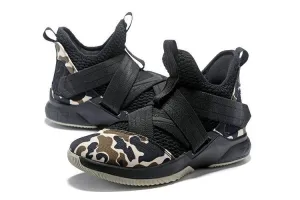 Nike Lebron Soldier XII 12 SFG EP Camo Black Men Shoes Sale Size US7,8,8.5,9,10,11,12 Asics Gel Nimbus 19 Running Shoe