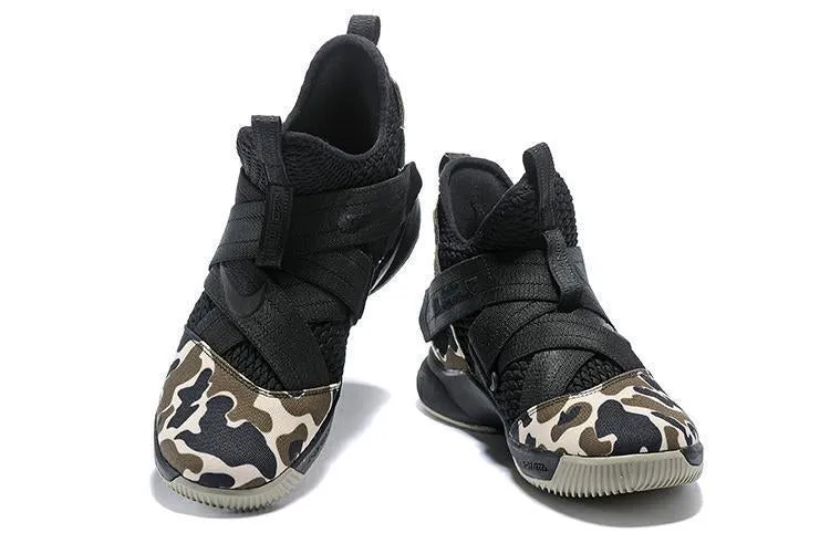 Nike Lebron Soldier XII 12 SFG EP Camo Black Men Shoes Sale Size US7,8,8.5,9,10,11,12 Asics Sky Elite Ff 2 Indoor Court Shoes