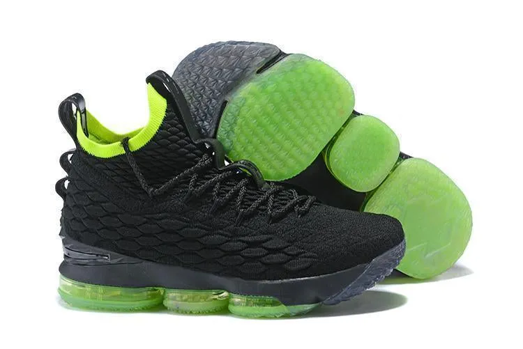 Nike Lebron XV 15 Black Green Men Shoes !!! CYBER MONDAY SALE !!! Asics Tow 727 Weightlifting Shoes