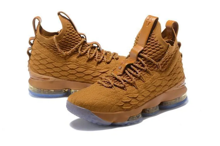 Asics All Weather Running Shoes Nike Lebron XV 15 Dark Gold Men Shoes Sale Size US 7-12