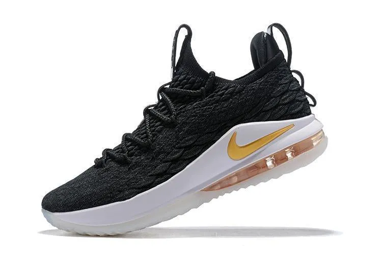 Nike Lebron XV 15 Low EP Black White Gold Men Shoes Sale Size US7,8,8.5,9,10,11,12 Asics Trail Running Shoes Review