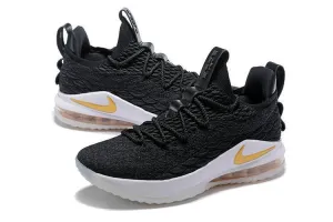 Asics Gel-superion 2 Running Shoes Nike Lebron XV 15 Low EP Black White Gold Men Shoes Sale Size US7,8,8.5,9,10,11,12