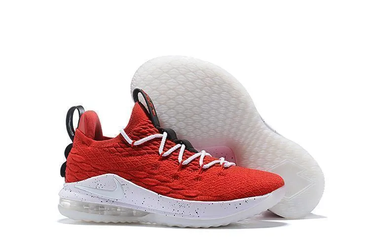 Best Supportive Asics Running Shoes Nike Lebron XV 15 Low EP University Red Men Shoes Sale Size US 7-12