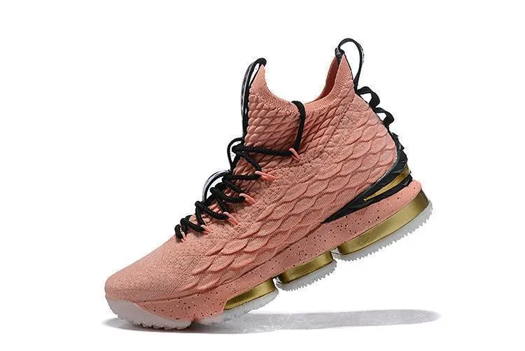Nike Lebron XV 15 Pink Gold Men Shoes Sale Size US 7-12 Asics Gel Pulse 11 Running Shoes