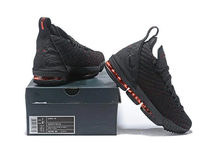 Nike Lebron XV 16 EP Black Red Men Shoes Sale Size US 7-12 Understanding Asics Shoes