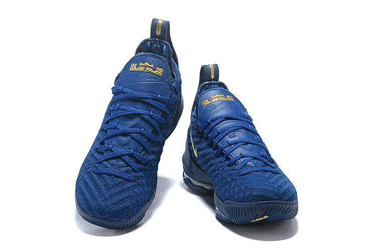 Asics Aggressor 5 Wrestling Shoes Nike Lebron XV 16 EP Dark Blue Gold Men Shoes Sale Size US 7-12