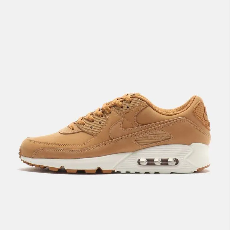 Nike Men's Air Max 90 Premium Shoes - Flax / Sail Asics Running Shoes For High Arches