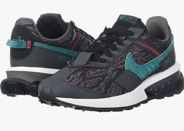 Nike mens Air Max Pre-Day Running Trainers Dc9402 Shoes, Black/Anthracite/Iron Grey/Fresh Water, 9.5 Asics Futuristic Shoes