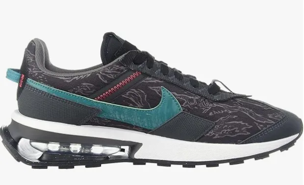 Nike mens Air Max Pre-Day Running Trainers Dc9402 Shoes, Black/Anthracite/Iron Grey/Fresh Water, 9.5 Asics Gel Golf Shoes