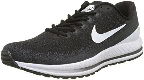 Kayano Asics Running Shoes Nike Men's Air Zoom Vomero 13 Running Shoes-Black/White/Antracite-7.5