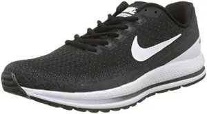 Nike Men's Air Zoom Vomero 13 Running Shoes-Black/White/Antracite-7.5 Asics Mesh Running Shoes