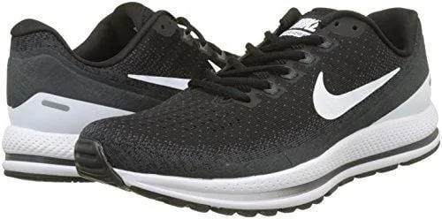 Nike Men's Air Zoom Vomero 13 Running Shoes-Black/White/Antracite-7.5 Asics Vs On Running Shoes