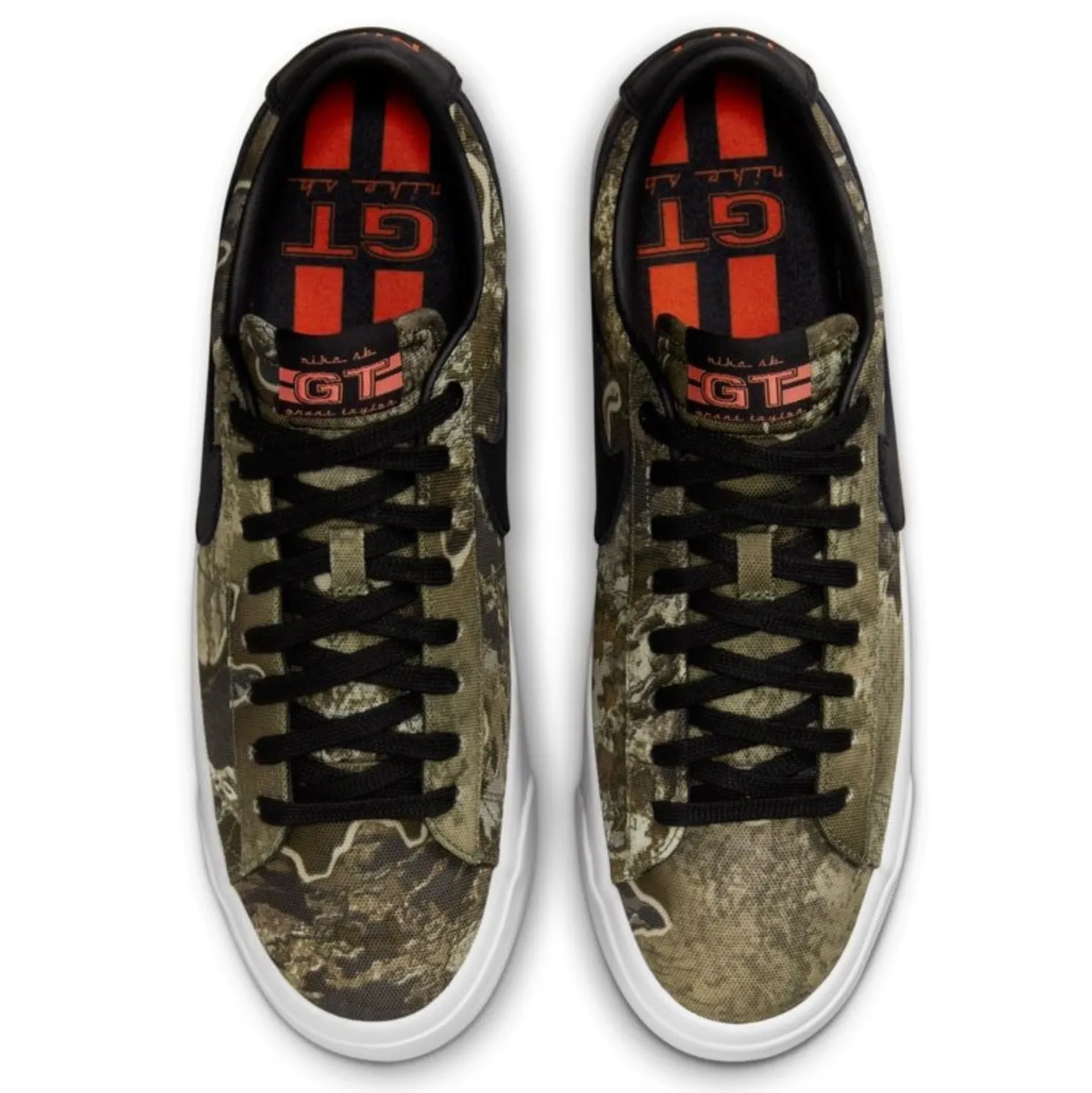 NIKE SB BLAZER LOW PRO GT BLACK / SAFETY ORANGE Asics Noosa Shoes