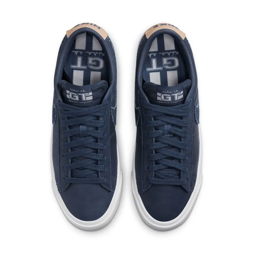 NIKE SB BLAZER LOW PRO GT MIDNIGHT NAVY / WHITE Asics Prototype Shoes