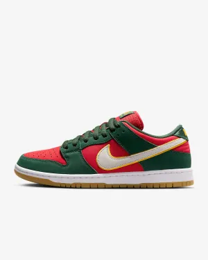 Nike SB Dunk Low Pro PRM FZ1287-300 Fir/White-University Gold (In Store Pickup Only) Asics Water Shoes