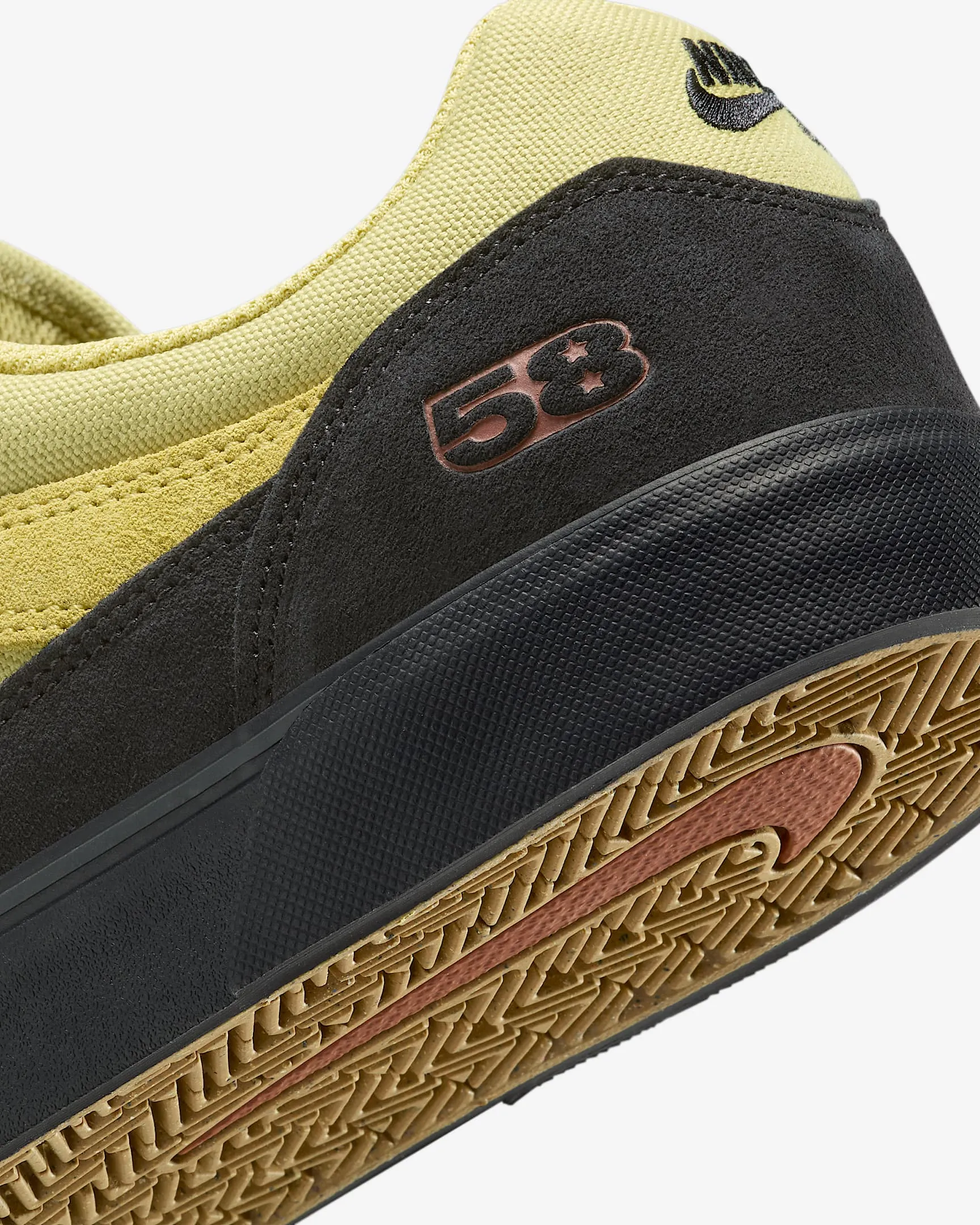 Nike SB Malor Te HF3066-700 Buff Gold/Black-Black-Cinnamon (In Store Pickup Only) Asics Gel Kenun Lyte Running Shoes