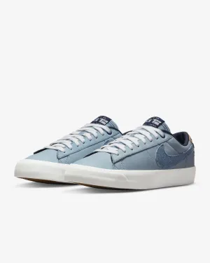 Nike SB Zoom Blazer Low Pro GT PRM DM8890-100 Summit White/Midnight Navy (In Store Pickup Only) Asics Ortho Shoes