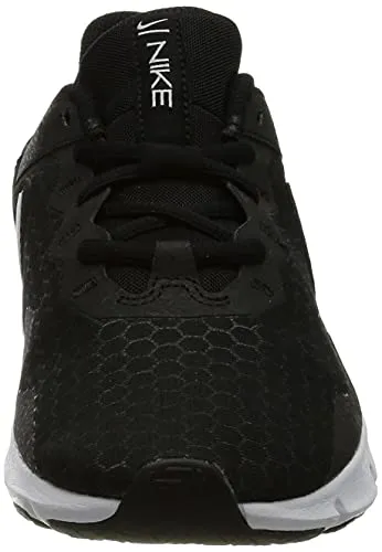 Best 10k Running Shoes Nike Women's W Legend Essential 2 Black/White-Pure Platinum Running Shoe-4 Kids UK (CQ9545-001)