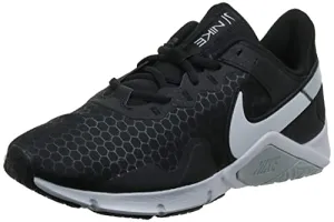 Nike Women's W Legend Essential 2 Black/White-Pure Platinum Running Shoe-4 Kids UK (CQ9545-001) Comfiest Running Shoes