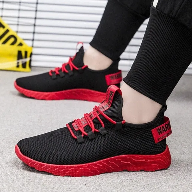 Oeak Shoes Men Sneakers Flat Casual Shoes Comfortable Men Shoes 2020 Footwear Breathable Mesh Sport Sneakers tenis masculino Flat Slingback Shoes Uk