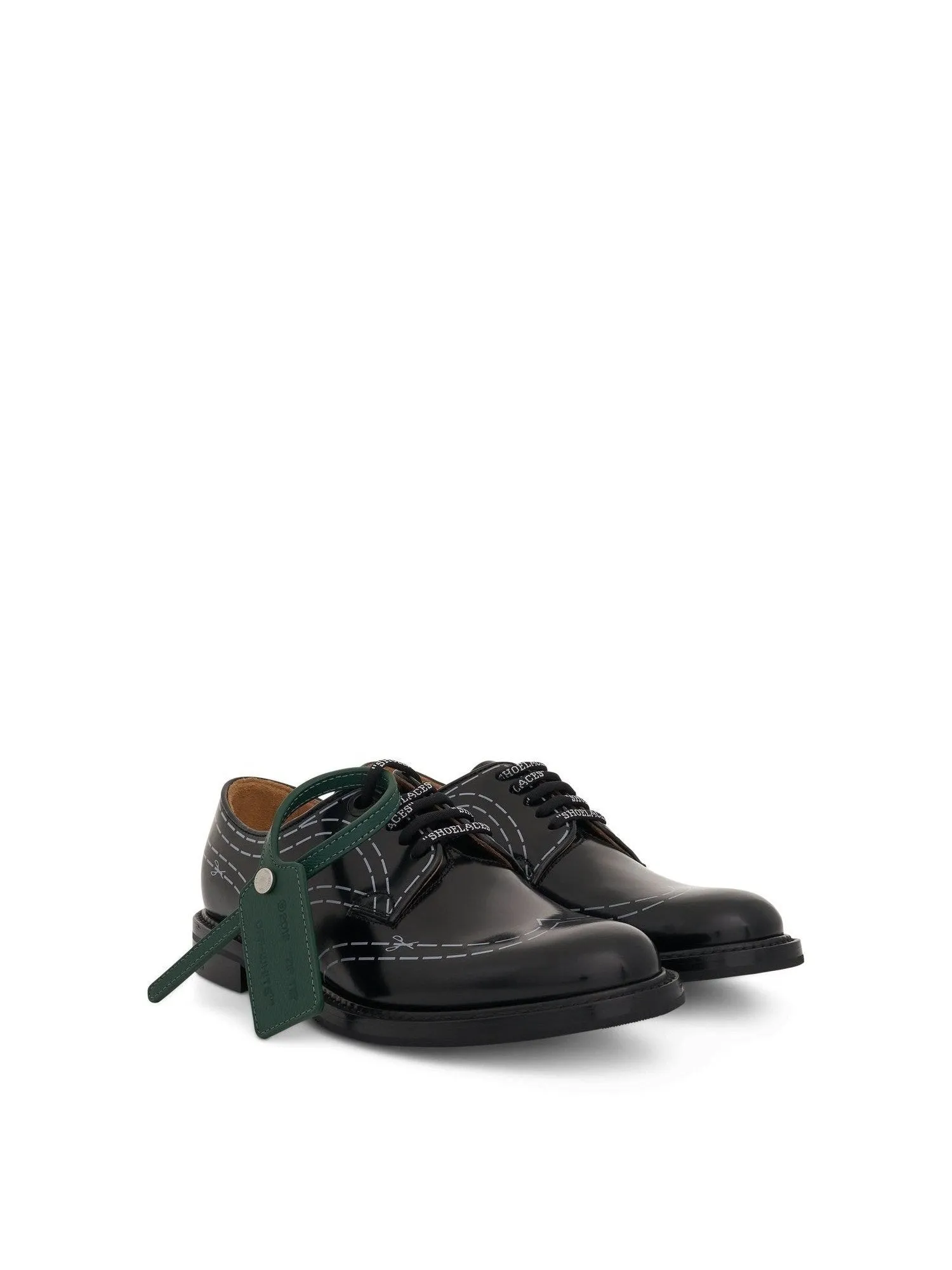 Off-White x Church's Shannon Shoe in Black/White Rockport Shoes Ellingwood Oxfords
