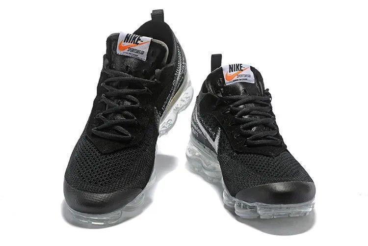 OFF WHITE x Nike Air Vapormax Black  Shoes Sneakers Men !!! CYBER MONDAY SALE !!! Spring Court Sneakers