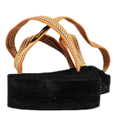 Olowahu Orange Capri V Flip Flops Size 8