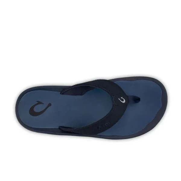 Sandals Arch Support Olukai Men's Ohana Deep Blue/White