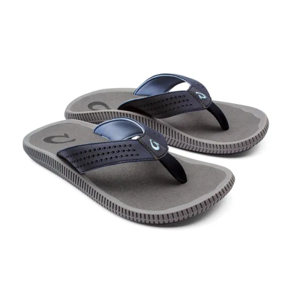 Sandals La Toc In St Lucia Olukai Men's Ulele Dark Blue